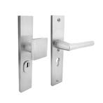 Veiligheidsbeslag SKG3 cilindergat 55mm rechthoekig met K..., Ophalen of Verzenden, Nieuw, Overige materialen, Klink of Kruk