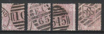 Groot-Brittannië 1873/1881 - 2½d Koningin Victoria, mauve en, Gestempeld