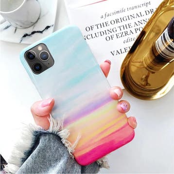 iPhone 11 Pro Max Hoesje Marmer Textuur - Shockproof Glossy, Verzenden, Nieuw