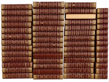 France - Très grande collection de 79 livres reliés «