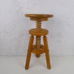 Tabouret - Bois - Tabouret bois vis, Antiquités & Art