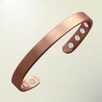 Koperen gezondheids-klemarmband met 8 magneten - 16 cm, Ophalen of Verzenden, Nieuw