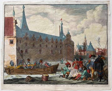 Nederland - Breda; J. Luyken - Veroveringe van t Kasteel, Livres, Atlas & Cartes géographiques