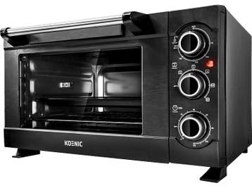 Koenic -  Mini Oven (kmo 4341) - Zwart, Minder dan 45 cm, Minder dan 45 cm, Verzenden, Nieuw