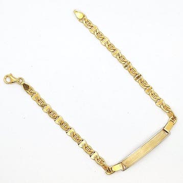 Armband - 18 karaat Geel goud, Witgoud, Nieuw