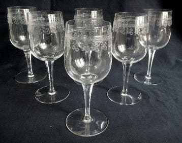 Baccarat - Drinkglas - Pompadour catalogus 1916 - Kristal