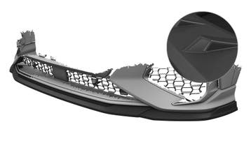 Cup spoilerlip met ABE voor Audi RSQ3 (F3) CSL838-L, Verzenden