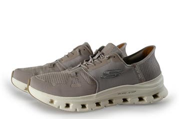Skechers Sneakers in maat 41 Bruin, Bruin, Verzenden, Zo goed als nieuw, Skechers