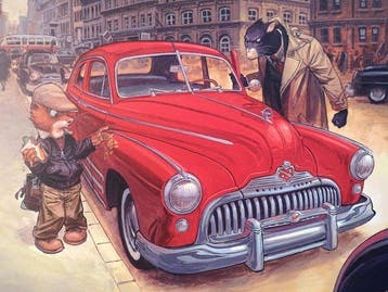 Guarnido, Juanjo - 1 Offset Print - Blacksad - La Buick, Livres