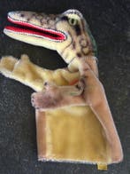 Steiff: Gaty de krokodil, handpop, EAN 317, bijna, Antiquités & Art