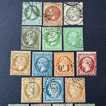 Frankrijk - Lot Cérès et Napoléon (waaronder 19/24,