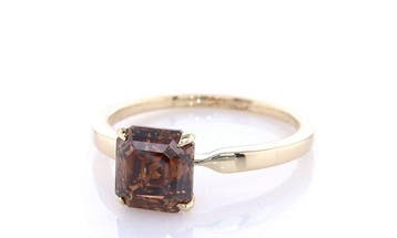 Zonder minimumprijs - Ring - 14 karaat Geel goud - 2.25ct., Handtassen en Accessoires, Nieuw