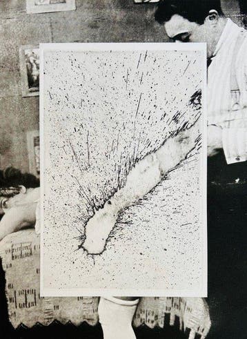 Pierre Alechinsky (1927) - La solitude du fourreur de con -