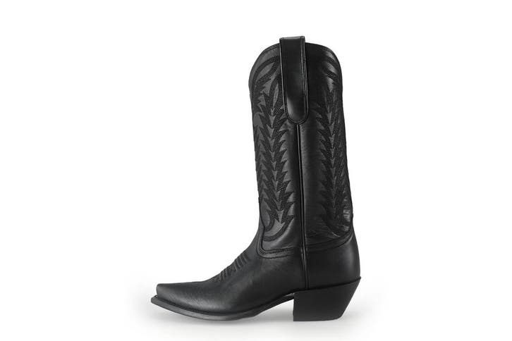 Caborca Silver Cowboy laarzen in maat 37 Zwart, Kleding | Dames, Schoenen, Zwart, Zo goed als nieuw, Verzenden