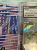 Pokémon - 1 Graded card - Pikachu - CGC 10 - Scarlet &
