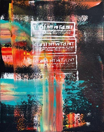 Karl Lagasse - Trust in The Lord, Antiquités & Art