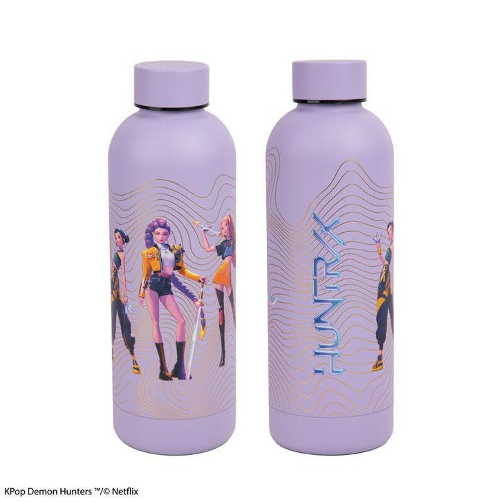 Insulated water bottle 500ml - Honmoon - Kpop Demon Hunters, Antiquités & Art, Art | Sculptures & Bois, Enlèvement ou Envoi