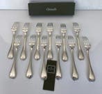 Christofle - Vork - Set van 12 dinervorken, Malmaison-model, Antiek en Kunst