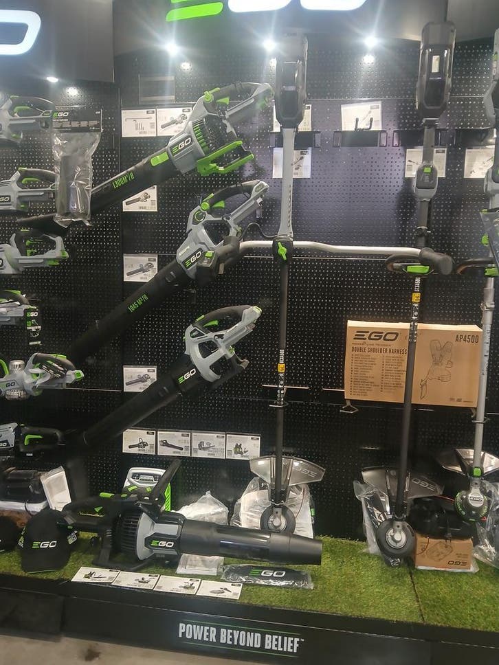 Bladblazers / bladzuiger Accu EGO, Tuin en Terras, Bladblazers, Met opvangzak, Met zuigfunctie, Accu, Nieuw, Ophalen of Verzenden