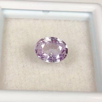 Zonder minimumprijs - 1 pcs Paars Saffier - 1.30 ct -