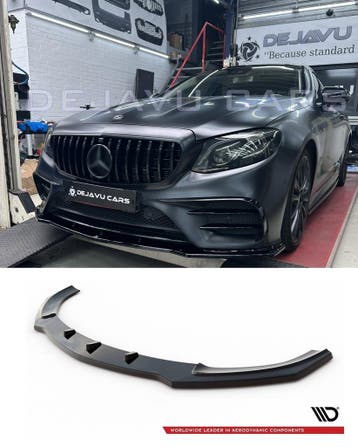 Front splitter voor Mercedes Benz E Klasse Coupe/Cabrio AMG, Ophalen of Verzenden