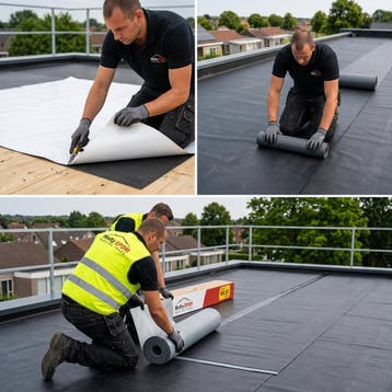 ZELFKLEVENDE EPDM 1,30 MM – v.a. € 8,50 m, Ophalen, Overige materialen, Zwart, Nieuw