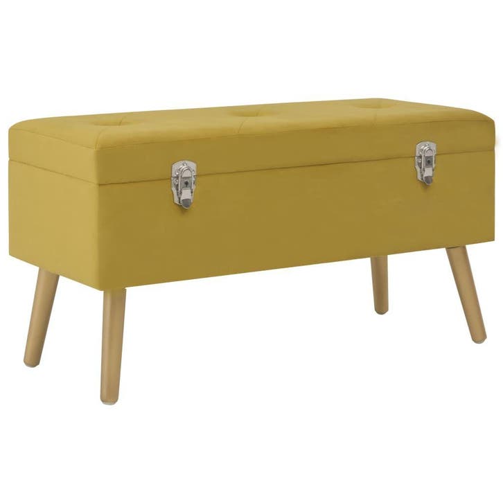 Fluweel Bankje 80cm | Tweede Kansje | OP = OP!, Huis en Inrichting, Zetels | Zetels, Nieuw, Verzenden