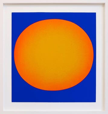 Rupprecht Geiger (1908-2009) - Variation Orangeverlauf auf