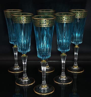 Artemisia - Champagne fluitje (6) - Kristal