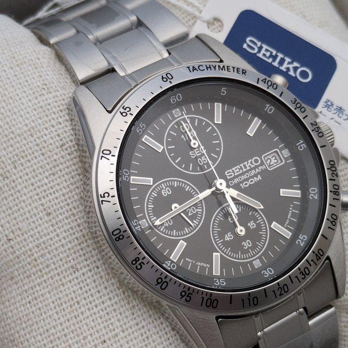 Seiko - Chronograph - Sans prix de réserve - SND367P1 -, Bijoux, Sacs & Beauté, Montres | Anciennes | Antiquités