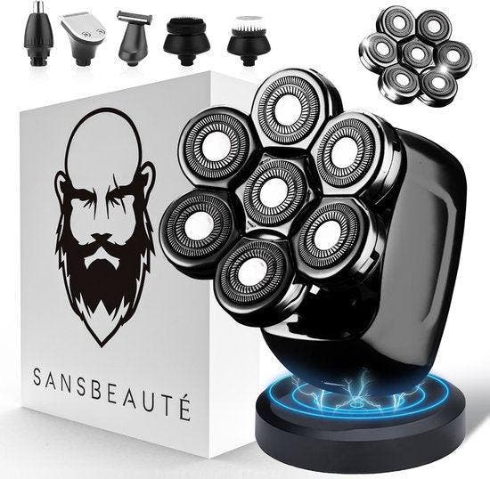 2dekans | 6-in-1 Scheerapparaat Mannen + Extra Scheerkop –, Bijoux, Sacs & Beauté, Beauté | Soins du corps, Enlèvement ou Envoi