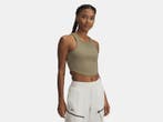 Under Armour Rival Rib Tank-Brn - Maat XS, Bruin, Nieuw, Ophalen of Verzenden, Zonder mouw
