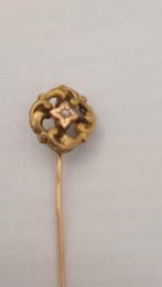 Zonder minimumprijs - Broche - 18 karaat Geel goud - 0.50ct.