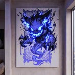 JZL - Gengar — Phantom Grin [XL Canvas Edition], Nieuw
