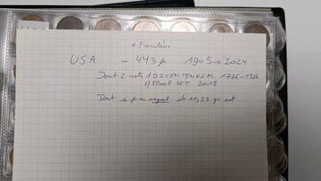 Wereld. Très belle collection de pièces de monnaie des USA,