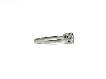 Sans prix de réserve - Bague Platine - 0.45ct. tw. Diamant