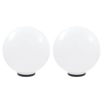 vidaXL LED-bollampen 2 st rond 50 cm PMMA, Verzenden