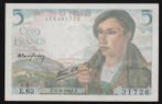 France Fay 05/03 5 Francs Berger 05/08/1943 Pick 98, Verzenden, België