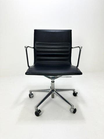 ICF - Una Chair - Chaise - Aluminium, Cuir
