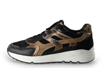 Manfield Sneakers in maat 40 Zwart, Verzenden, Sneakers