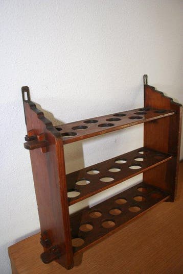 Handmade - Handmade - Rek - Wandrek - Hout - Antiek rekje