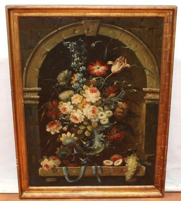 Jan Davidszoon de Heem (1606 - 1684), Follower of - Bouquet, Antiek en Kunst, Kunst | Schilderijen | Klassiek