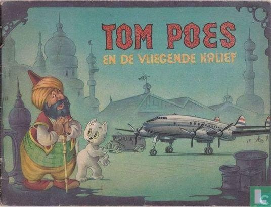 Bommel en Tom Poes - Tom Poes en de vliegende kalief - 1952, Boeken, Stripverhalen, Gelezen, Eén stripboek, Verzenden