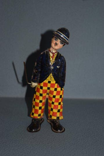 Bell Italia - Charlot (Charlie Chaplin) - Opwindbaar blikken, Antiquités & Art