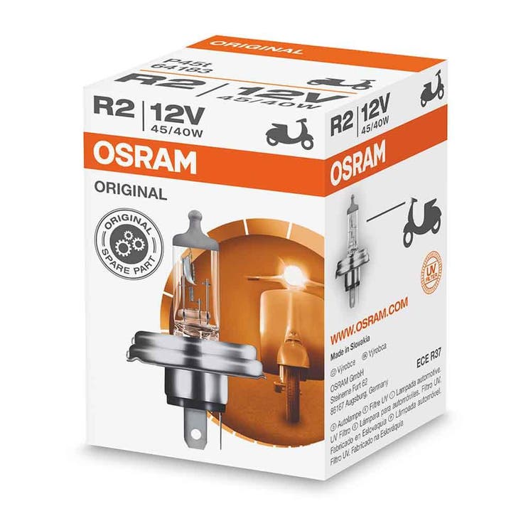 Osram R2 Halogeenlamp 12V 45/40W P45t Original Line, Auto-onderdelen, Verlichting, Nieuw, Ophalen of Verzenden