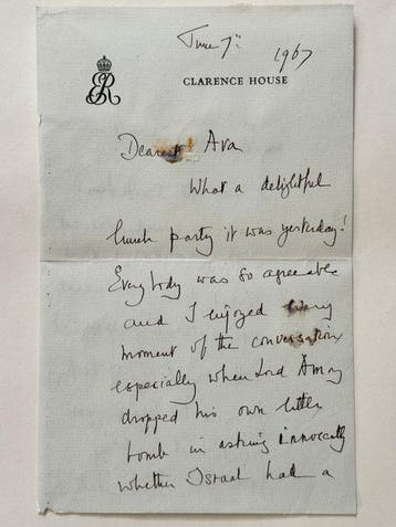 Queen Elizabeth The Queen Mother - Autograph Letter Signed, Verzamelen, Nieuw