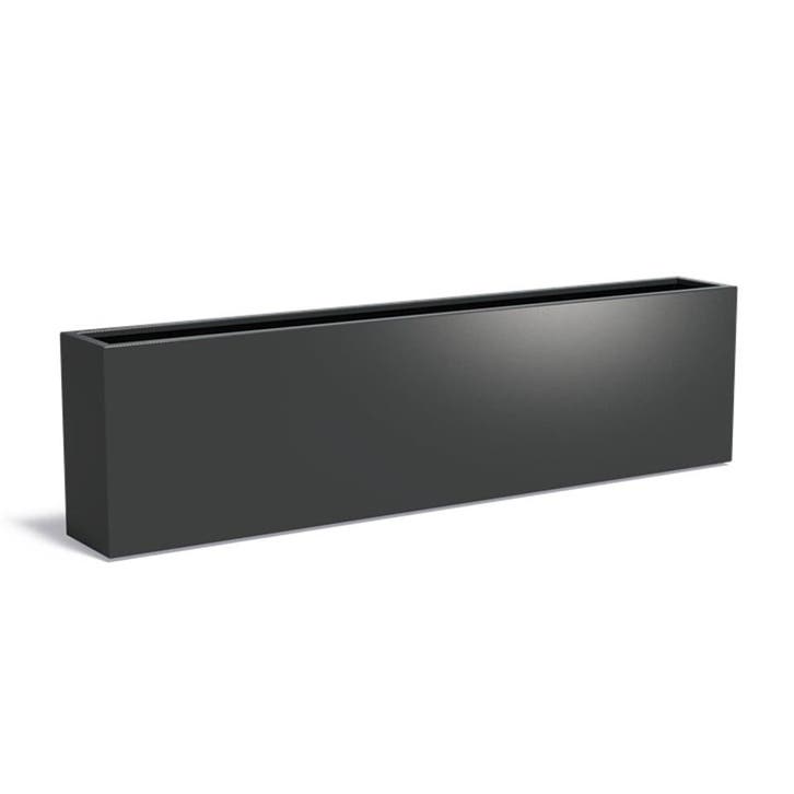 Aluminium plantenbak 300x40x80cm - Met bodem, Tuin en Terras, Bloembakken en Plantenbakken, 60 cm of meer, 100 cm of meer, Tuin