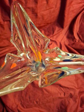 František Zemek - Vaas - Glas - 38 cm Rhapsody kunstglas