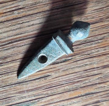 Oud-Romeins Brons gladius zwaard hanger legionair amulet