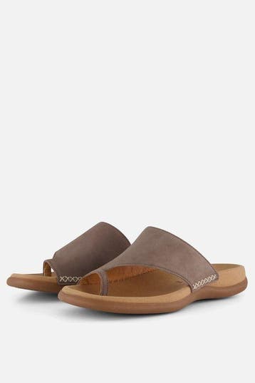 Gabor  Maat 39 Dames Slippers - bruin (Damesschoenen, Mode), Verzenden, Nieuw
